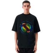 Mockup Tshirt Black Man Front We're Just Two Lost Souls Swimming In A Fish Bowl Version 5 Tshirt Sweatshirt Hoodie - OtherBrick