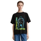 Mockup Tshirt Black Woman Front A Momentary Lapse Of Reason Concert Tour 1989 F - OtherBrick