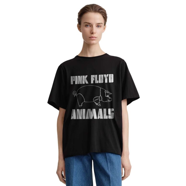 Animals Album Pink Floyd Shirt - Worn By David Gilmour in Flesh Tour 1977 Animals Album Pink Floyd Shirt - Worn By David Gilmour in Flesh Tour 1977