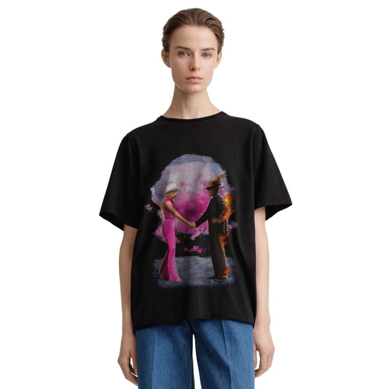 Barbenheimer Wish You Were Here Pink Floyd Shirt
