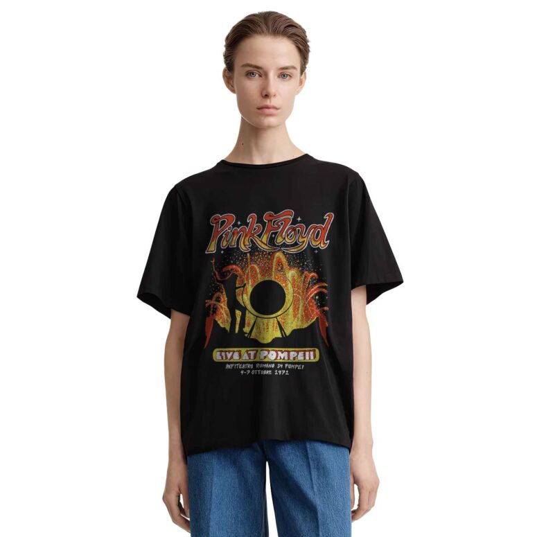 Live At PomPeii October 1971 Vintage Pink Floyd Shirt