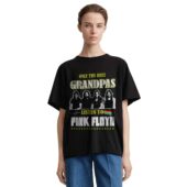 Mockup Tshirt Black Woman Front Only The Best Grandpa Listen To Pink Floyd Tshirt Sweatshirt Hoodie - OtherBrick