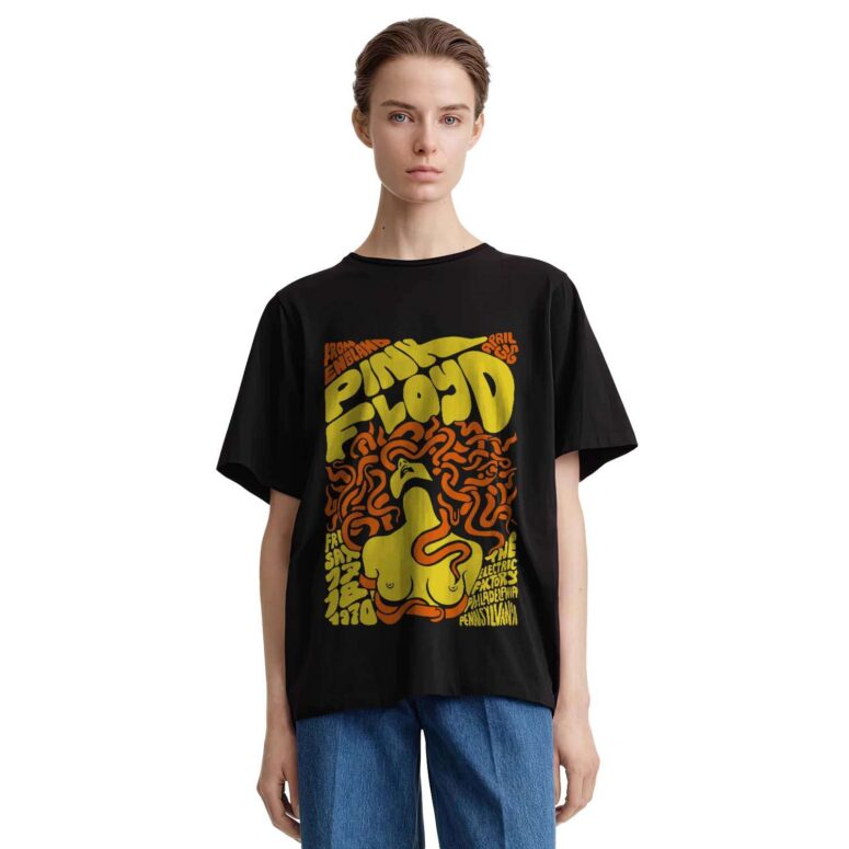 Pink Floyd Concert 1970 The Electric Factory Shirt