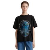 Mockup Tshirt Black Woman Front Pink Floyd Lake Reflection How I Wish You Were Here - OtherBrick