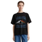 Mockup Tshirt Black Woman Front Pink Floyd The Child Is Grown The Dream Is Gone - OtherBrick