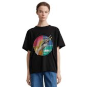 Mockup Tshirt Black Woman Front Pink Floyd Welcome To The Machine Wish You Were Here Shirt - OtherBrick