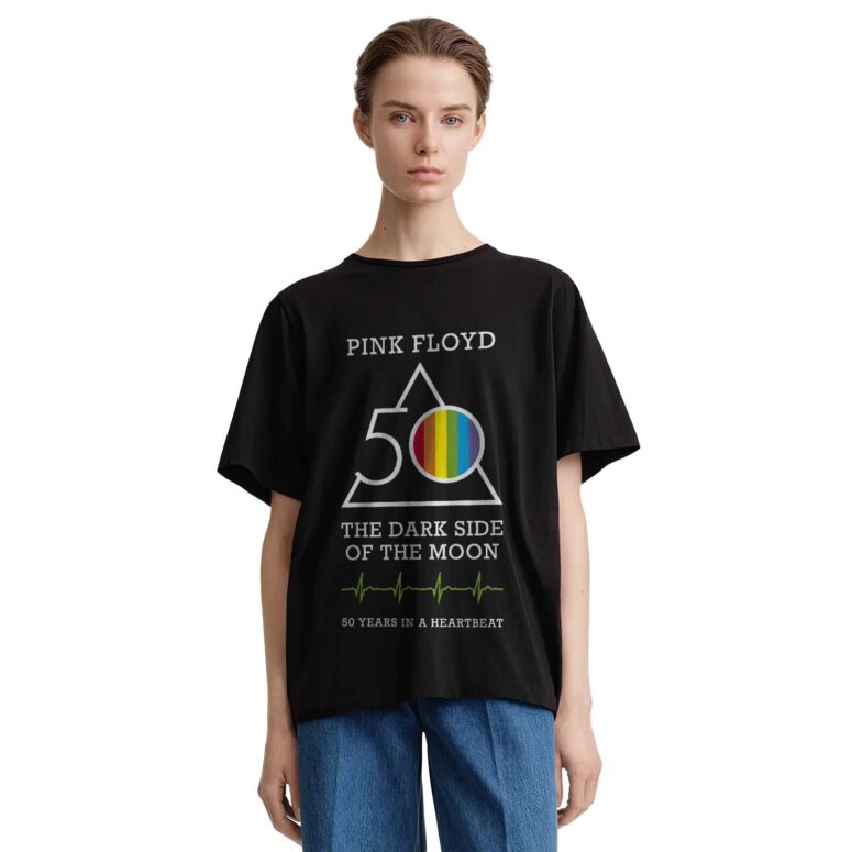 The Dark Side Of The Moon 50 Years In A Heartbeat Pink Floyd Shirt The Dark Side Of The Moon 50 Years In A Heartbeat Pink Floyd Shirt