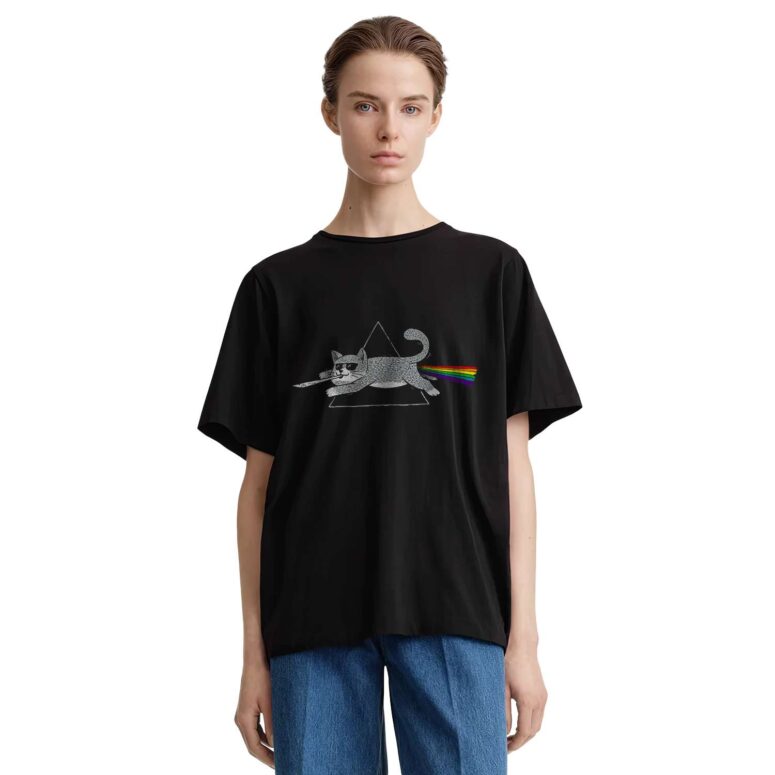 The Dark Side of Cats Pink Floyd Shirt The Dark Side of Cats Pink Floyd Shirt
