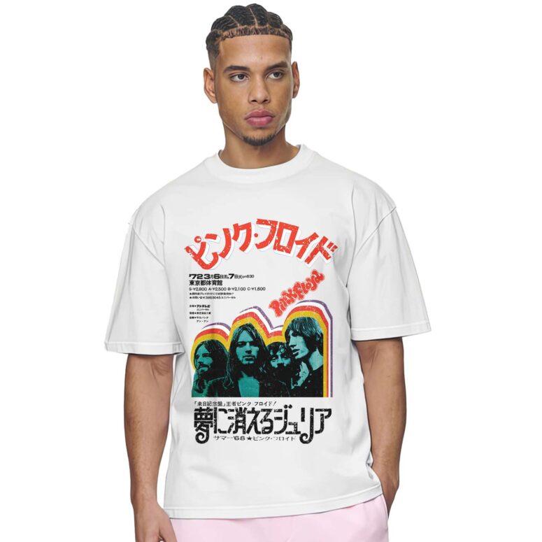 Japanese Pink Floyd Darker Side Of The Rising Sun 1972 Shirt Japanese Pink Floyd Darker Side Of The Rising Sun 1972 Shirt