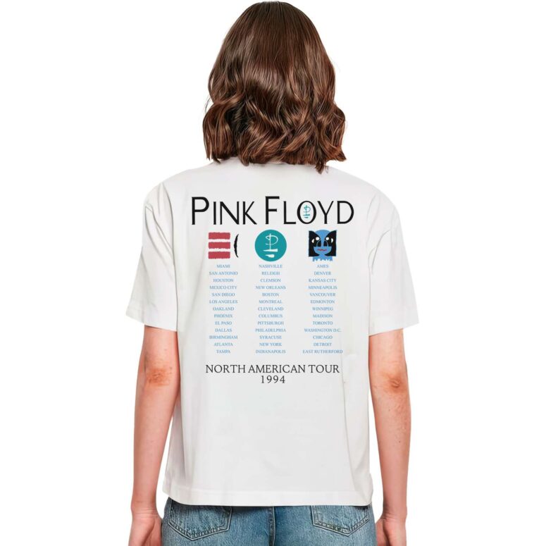 Stone Heads Division Bell Concert Vintage Pink Floyd Shirt