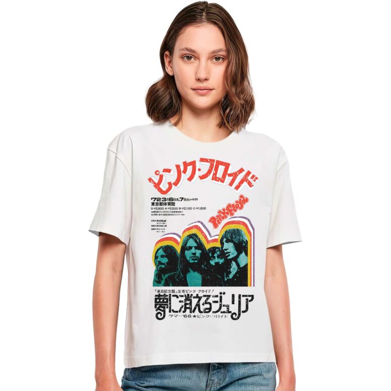 Japanese Pink Floyd Darker Side Of The Rising Sun 1972 Shirt Japanese Pink Floyd Darker Side Of The Rising Sun 1972 Shirt
