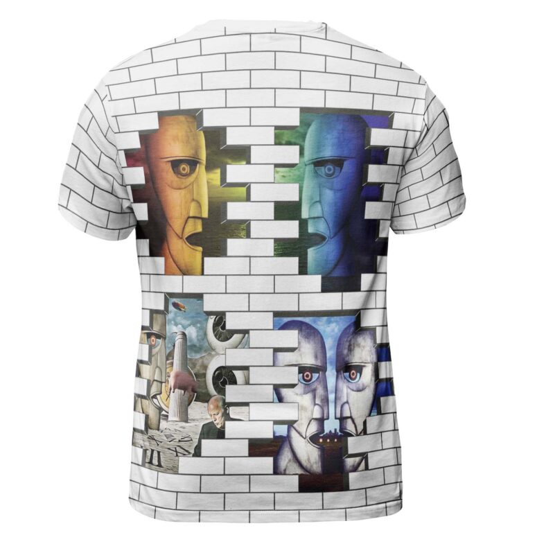 Pink Floyd The Wall And The Division Bell Art Shirt Pink Floyd The Wall And The Division Bell Art Shirt