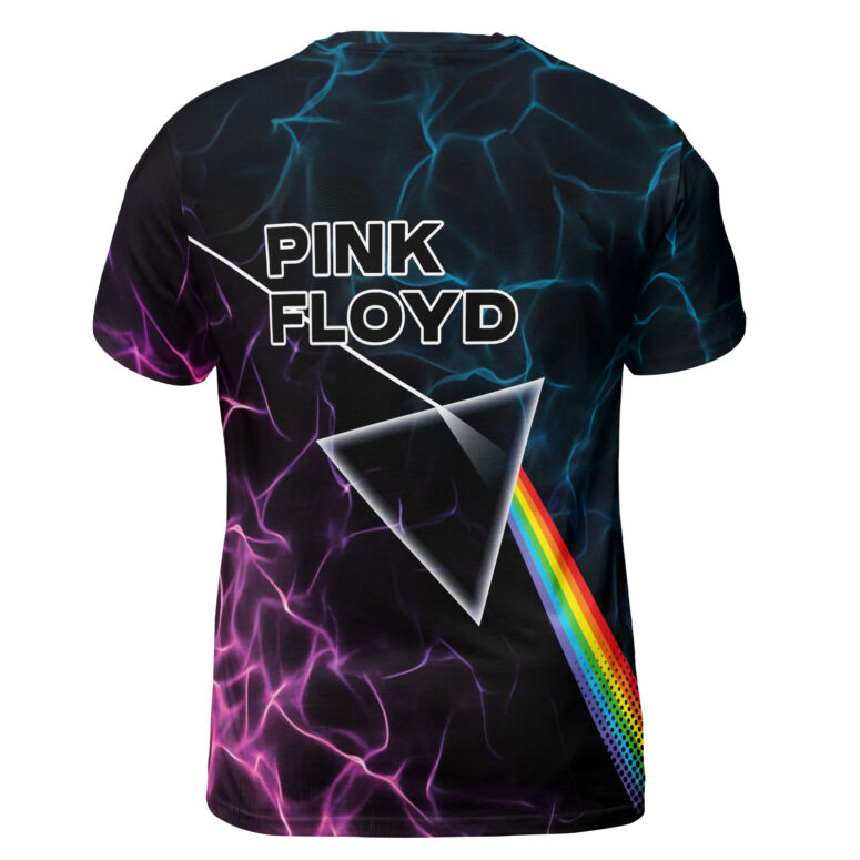 Pink Floyd Dark Side Of The Moon Blue And Pink Lights Wallpaper Shirt Pink Floyd Dark Side Of The Moon Blue And Pink Lights Wallpaper Shirt