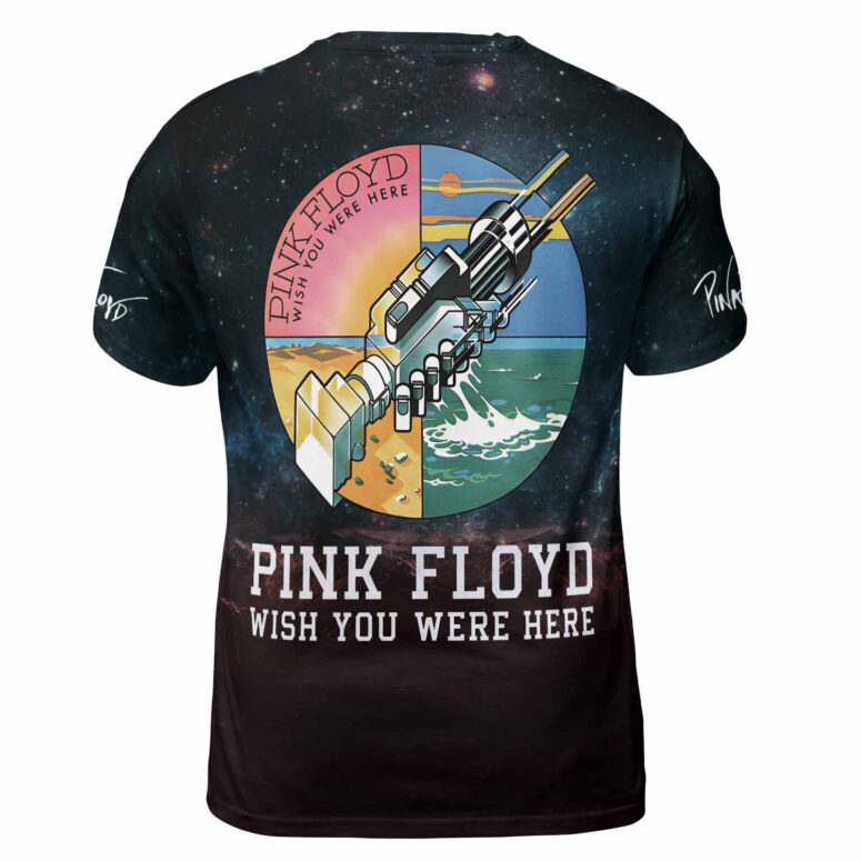 Wish You Were Here Machine Galaxy Pink Floyd Shirt Wish You Were Here Machine Galaxy Pink Floyd Shirt