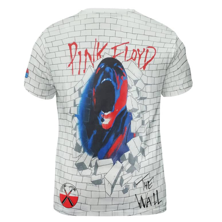 The Wall Screaming Face 1993 Vintage Pink Floyd Shirt