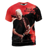 Shirt Front David Gilmour Luck And Strange 2024 Tour Dates Red Hoodie - OtherBrick