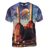 Shirt Front Pink Floyd Animals Pig Fly Hoodie - OtherBrick