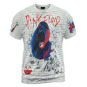 Shirt Front Vintage 1993 Pink Floyd The Wall Screaming Face Hoodie - OtherBrick