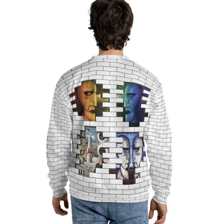 Pink Floyd The Wall And The Division Bell Art Shirt Pink Floyd The Wall And The Division Bell Art Shirt