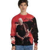 Sweater Front David Gilmour Luck And Strange 2024 Tour Dates Red Hoodie - OtherBrick