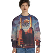 Sweater Front Pink Floyd Animals Pig Fly Hoodie - OtherBrick
