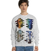 Sweater Front Pink Floyd The Wall And The Division Bell Art Hoodie - OtherBrick