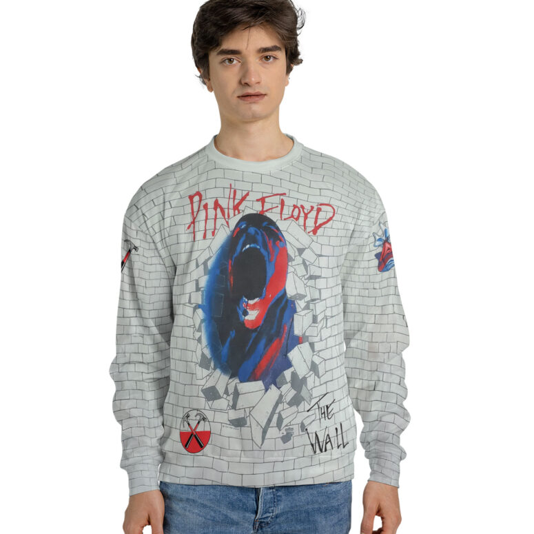The Wall Screaming Face 1993 Vintage Pink Floyd Shirt