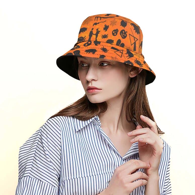 Albums Icon Halloween Pink Floyd Bucket Hat