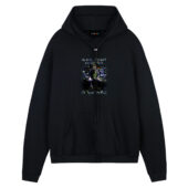 Another Brick In The Wall Dsotm Joker Front Hoodie Black - OtherBrick