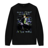 Another Brick In The Wall Dsotm Joker Front Longsleeve Black - OtherBrick