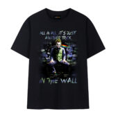 Another Brick In The Wall Dsotm Joker Front Tshirt Black - OtherBrick
