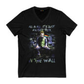 Another Brick In The Wall Dsotm Joker Front Vneck Black - OtherBrick