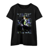 Another Brick In The Wall Dsotm Joker Front Wtee Black - OtherBrick