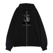 Another Brick In The Wall Dsotm Joker Front Ziphoodie Black - OtherBrick