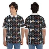 Dark Side Of The Moon Logo X All Albums Pink Floyd Mockup Polo Shirt (men) (1) - OtherBrick