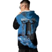 David Gilmour Luck And Strange 2024 Tour Date Hoodie Back - OtherBrick