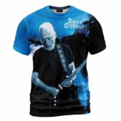 David Gilmour Luck And Strange 2024 Tour Date Shirt Front - OtherBrick
