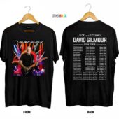 David Gilmour Luck And Strange Tour 2024 Pink Floyd Shirt