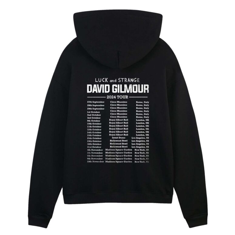 David Gilmour Luck And Strange Tour 2024 Pink Floyd Shirt David Gilmour Luck And Strange Tour 2024 Pink Floyd Shirt