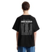 David Gilmour Luck And Strange Tour 2024 Pink Floyd Back Woman Black - OtherBrick