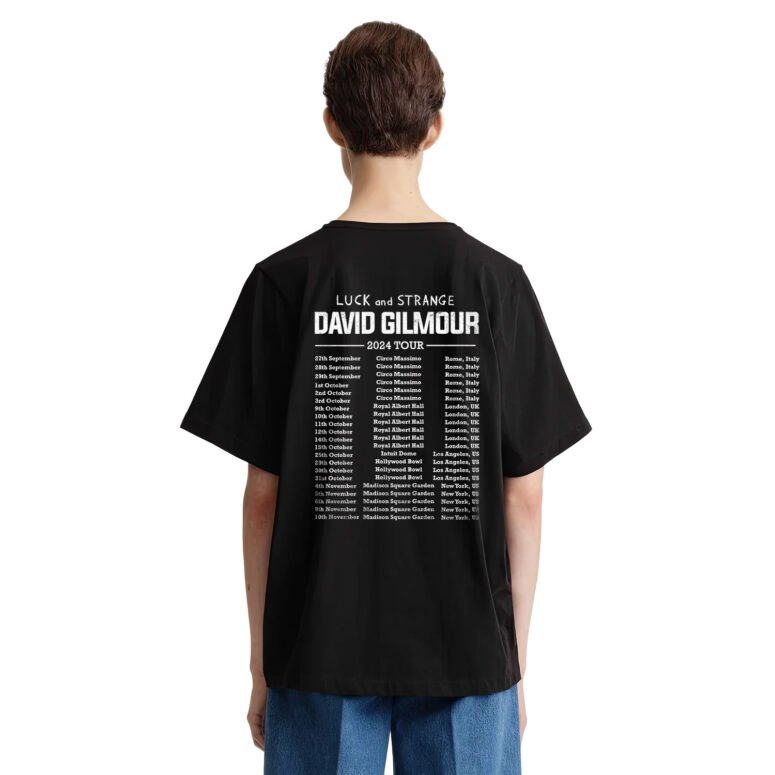 David Gilmour Luck And Strange Tour 2024 Pink Floyd Shirt David Gilmour Luck And Strange Tour 2024 Pink Floyd Shirt