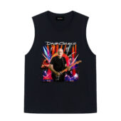 David Gilmour Luck And Strange Tour 2024 Pink Floyd Front Tank Black - OtherBrick