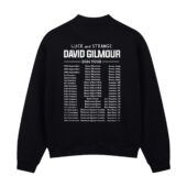 David Gilmour Luck And Strange Tour 2024 Pink Floydback Sweater Back - OtherBrick