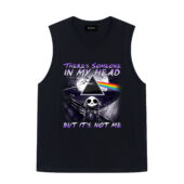 Jack Skellington Dsotm There's Someone In My Head Front Tank Black - OtherBrick