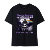Jack Skellington Dsotm There's Someone In My Head Front Tshirt Black - OtherBrick