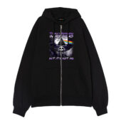 Jack Skellington Dsotm There's Someone In My Head Front Ziphoodie Black - OtherBrick