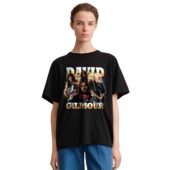 Limited David Gilmour Pink Floyd Member Vintage Front Shirt Woman Black - OtherBrick