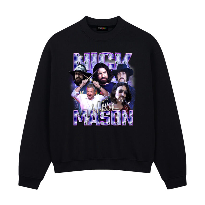 Nick Mason Pink Floyd Member Retro Bootleg Vintage Shirt