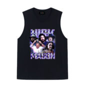 Limited Nick Mason Pink Floyd Member Vintage Front Tank Black - OtherBrick