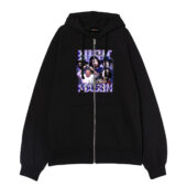 Limited Nick Mason Pink Floyd Member Vintage Front Ziphoodie Black - OtherBrick